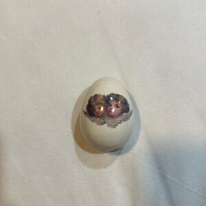 The Egg Lady Angels Hand Painted Porcelain Egg
